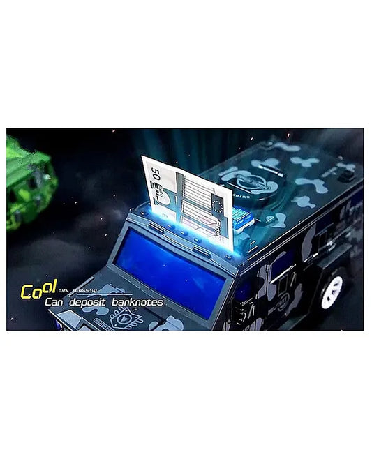 Milatary Car Piggy Bank