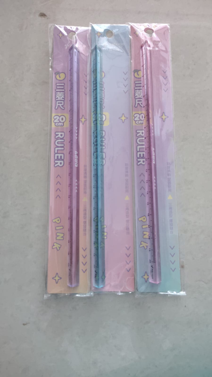 Crystal Ruler 20cm