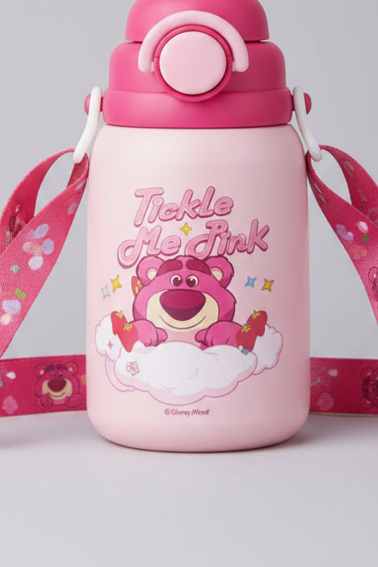 Micky, Spiderman & Lotso 500ml Steel Bottle