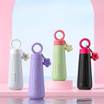 Flower Glass Bottle 450ml