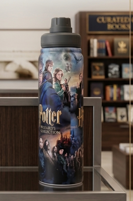 Cartoon 1000ml Steel Bottle