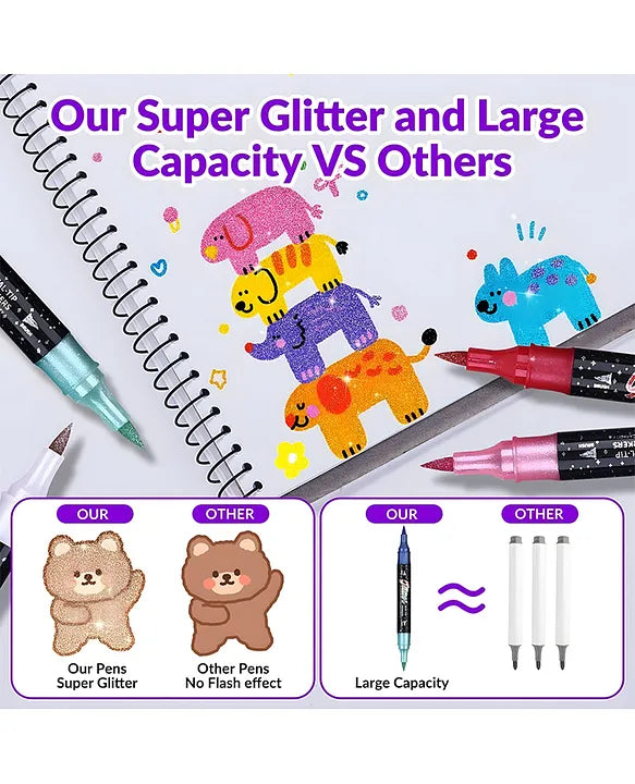 Glitter Glow - 24 Vibrant Colors