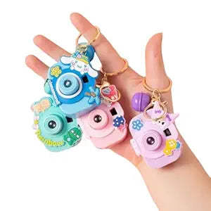 Camera Shape Projector Keychain