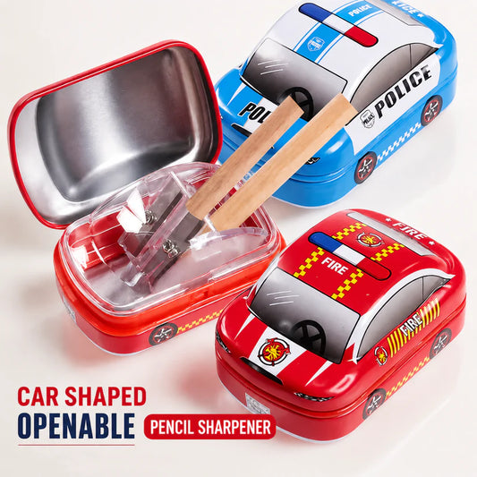 Car Shape Dual Hole Pencil Sharpner