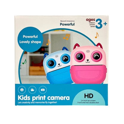 Owl Shape Print Camera