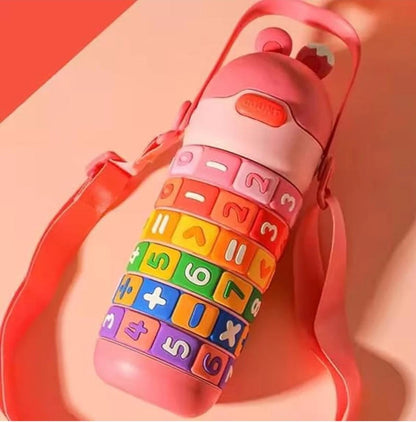 Maths Puzzle Bottle 430ml steel
