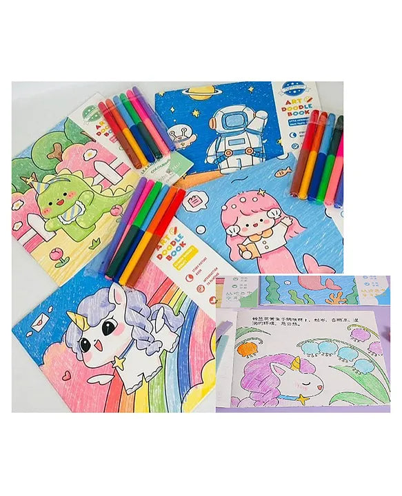 Art Doodle Story Book