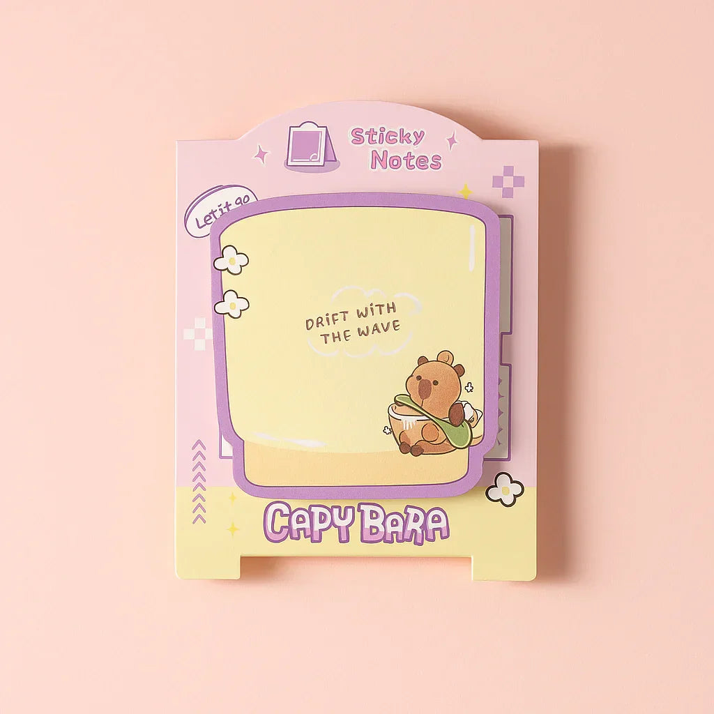 Capybara Sticky Notes