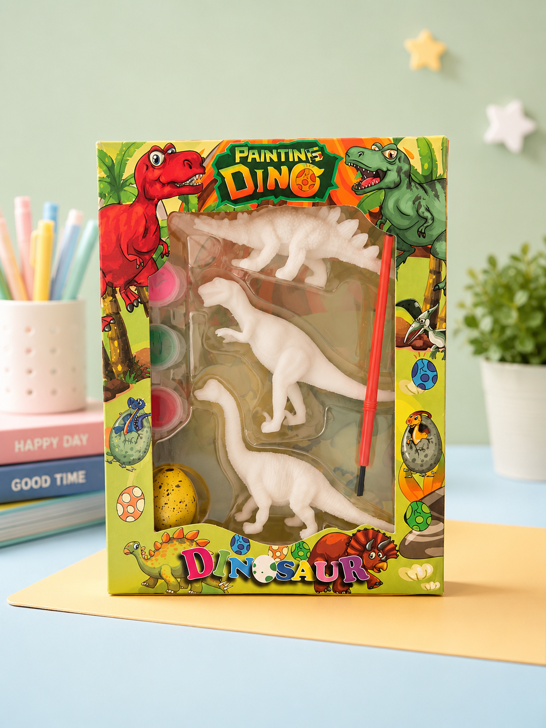 Dino Paint and Play Set