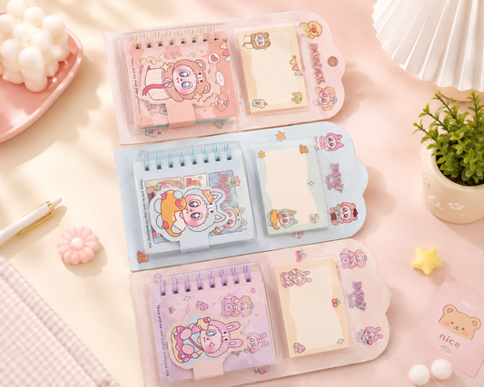 Diary with Sticky Notes