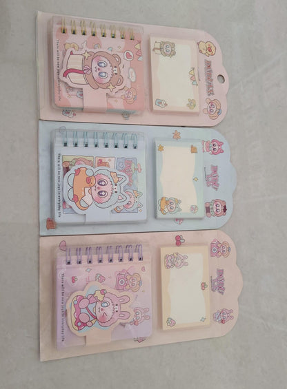 Diary with Sticky Notes