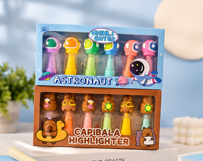 Highlighters 6 Pcs Pack