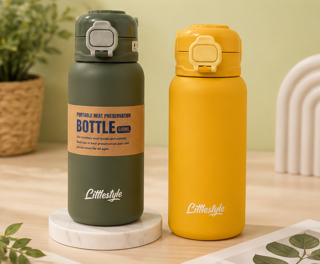Little Style Premium Steel 540ml Bottle