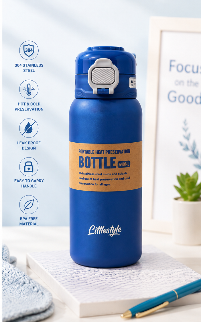 Little Style Premium Steel 540ml Bottle