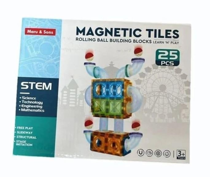 Magnetic tiles 25 pcs