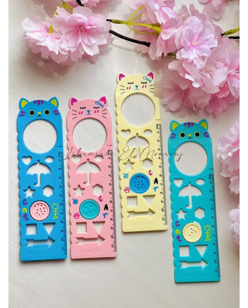 Ruler with Shapes