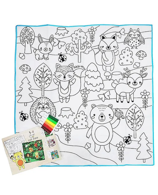 Washable Coloring Mat